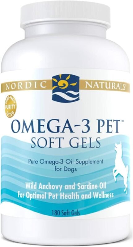 Nordic Naturals Omega 3 Pet, 180 Count
